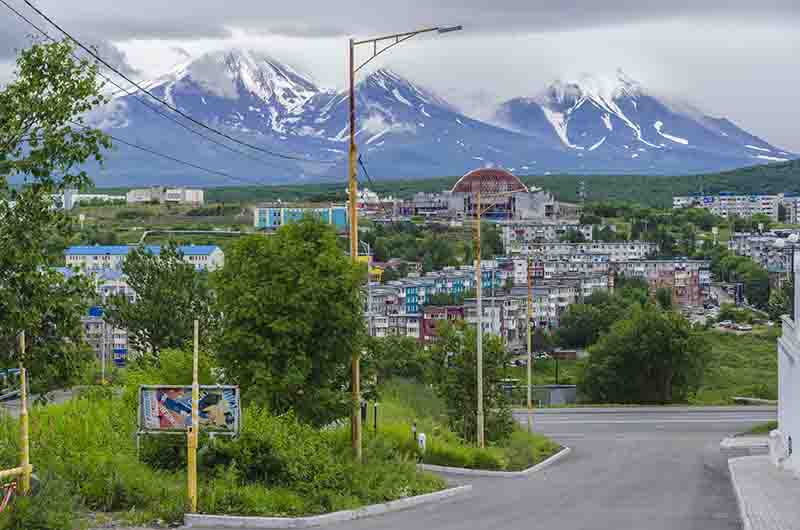 121 - Rusia - Kamchatka - Petropavlovsk - panoramica